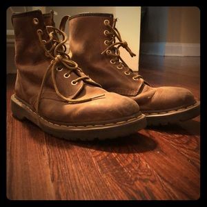 Brown Dr. Martens Boots size 10 Men’s